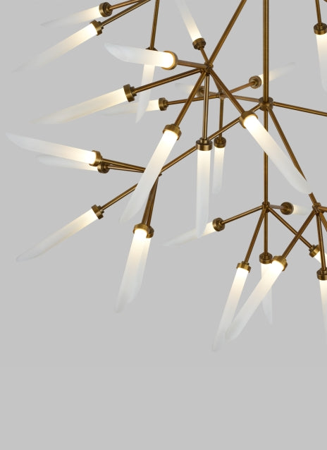 Spur Grande Chandelier by Visual & Comfort & Co