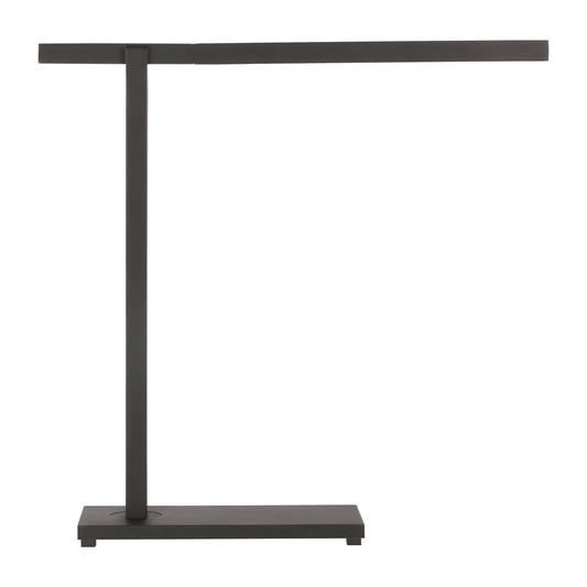 Visual Comfort modern table lamp black finish with acrylic shade