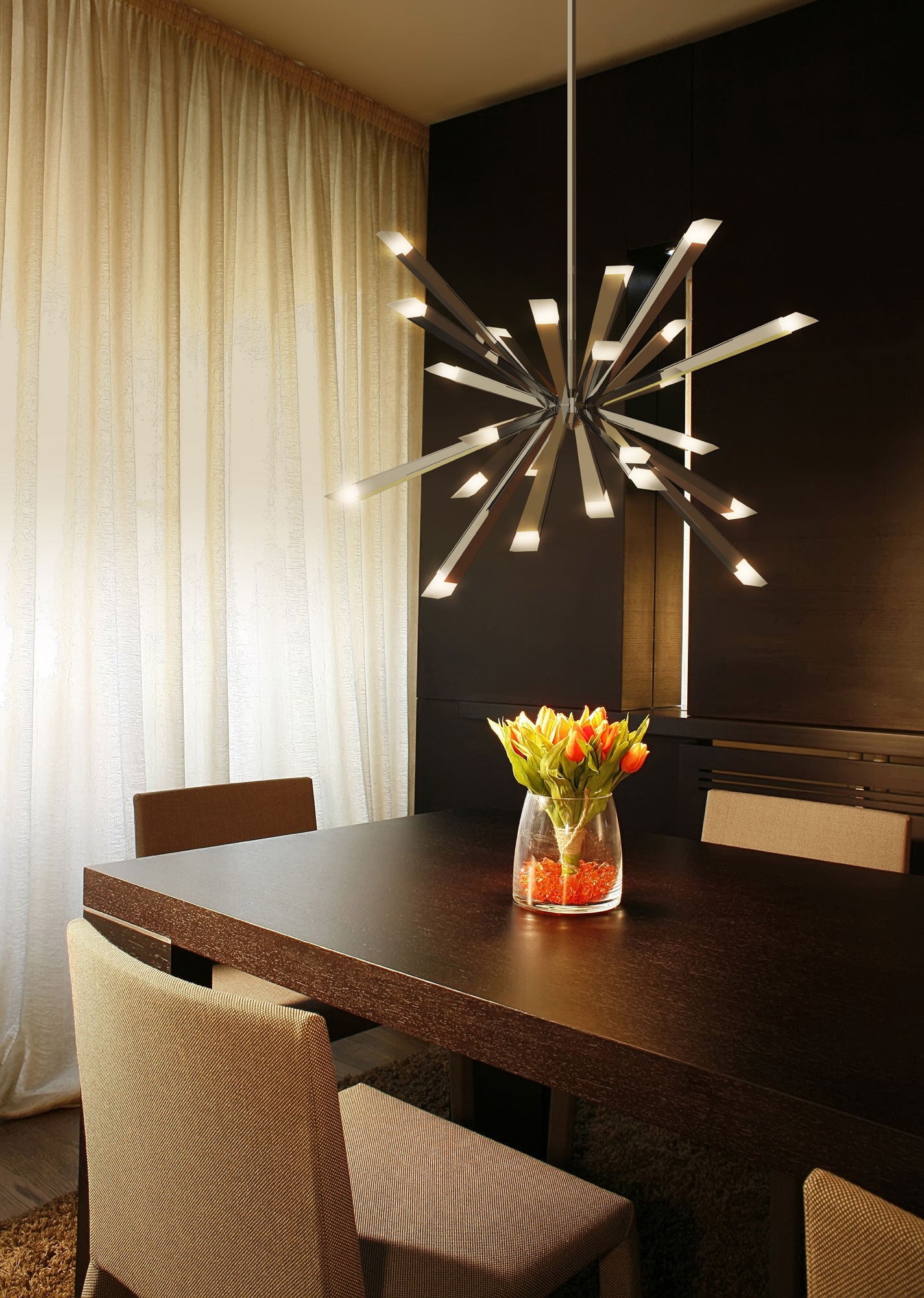 BlackJack Lighting Starburst Pendant