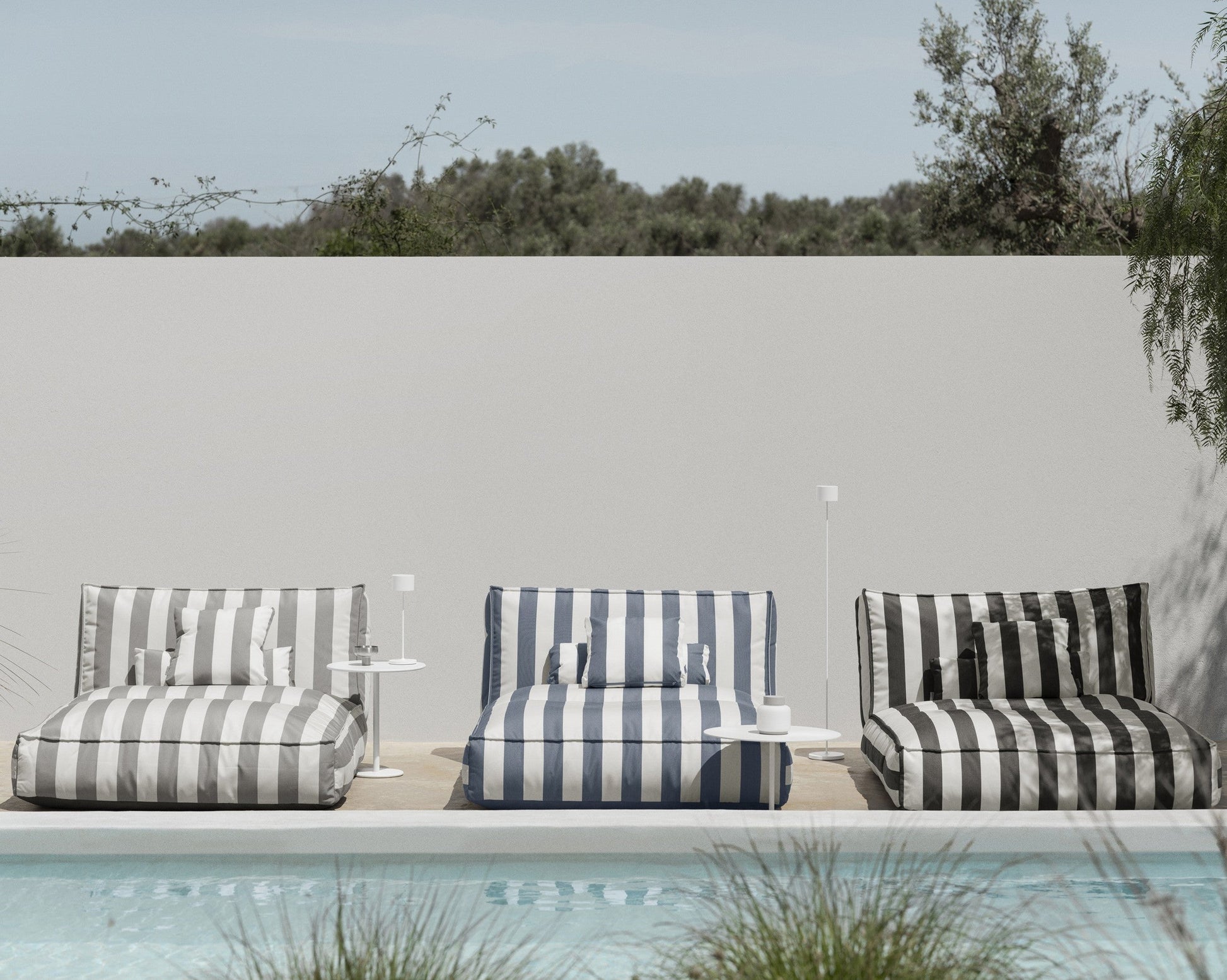 Stay Stripes Outdoor Cushions Blomus 62320