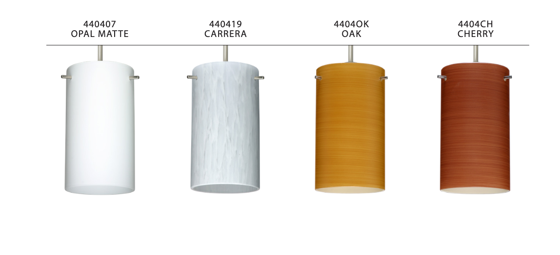 Modern pendant light glass shade with artisan-crafted glass construction