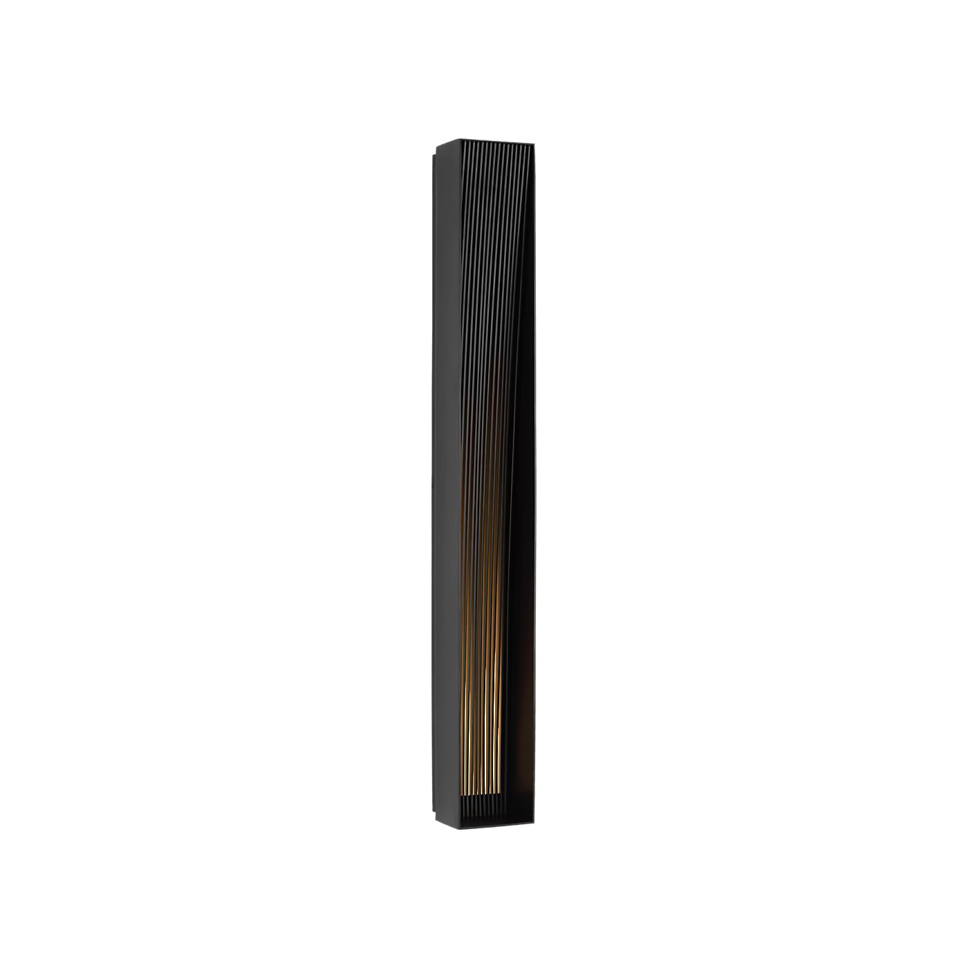 Visual Comfort Strum 36 wall light illuminating hallway with ambient lighting