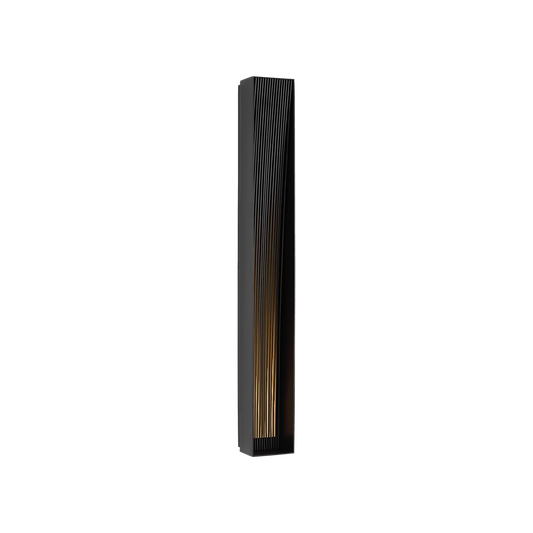 Visual Comfort Strum 36 wall light illuminating hallway with ambient lighting