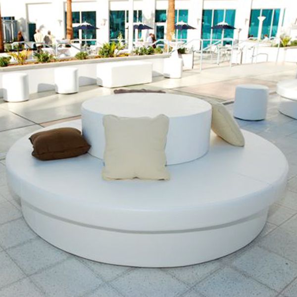La-Fete Design Sun Pad Round Resort Bed