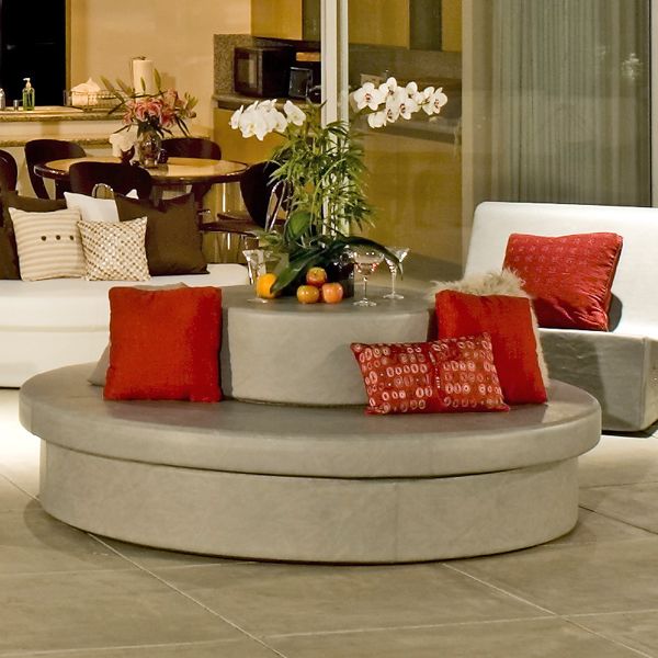 La-Fete Design Sun Pad Round Resort Bed