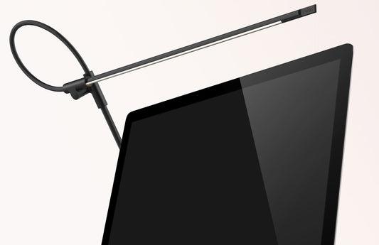 Pablo Designs Superlight Table Lamp alternate angle highlighting design profile