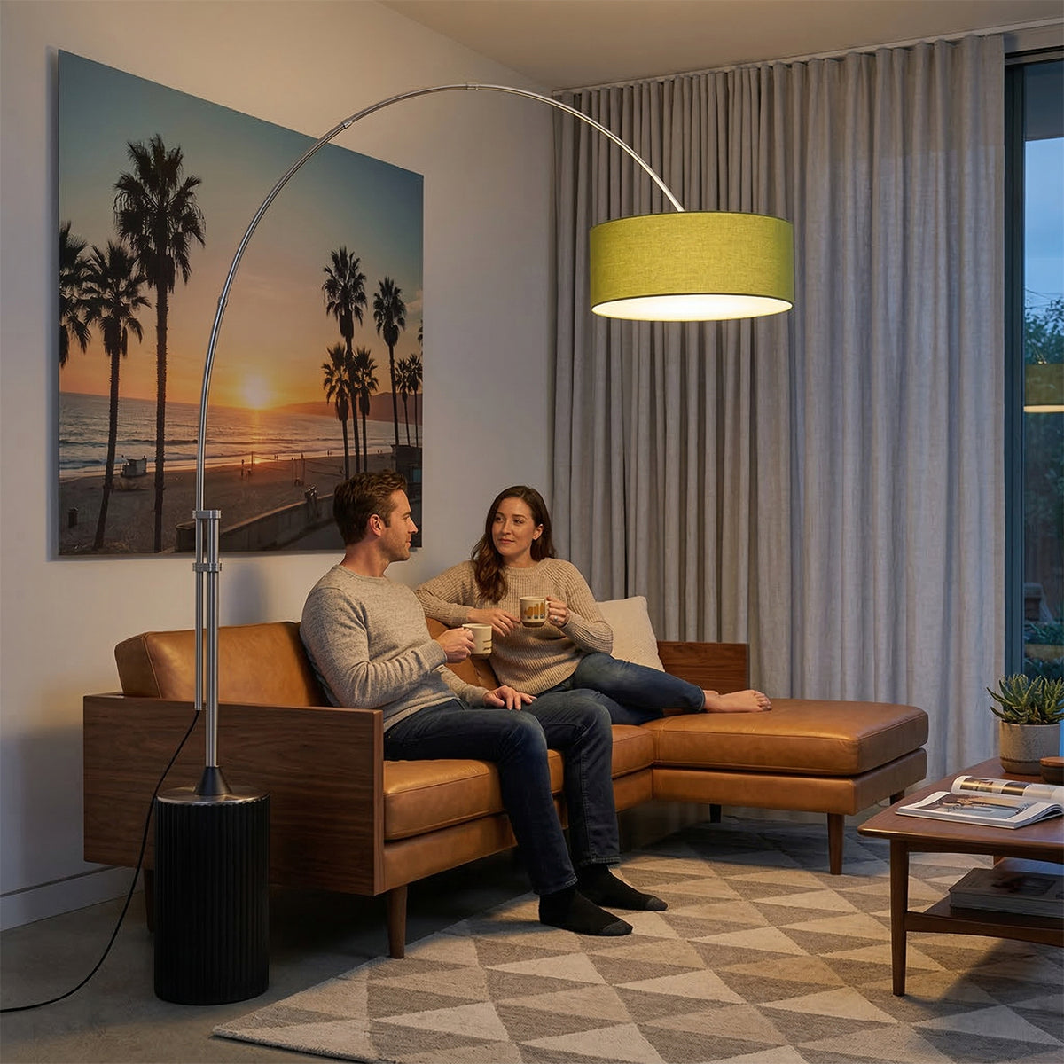 Tambo Adjustable Arc Lamp by Nova of California – view 3