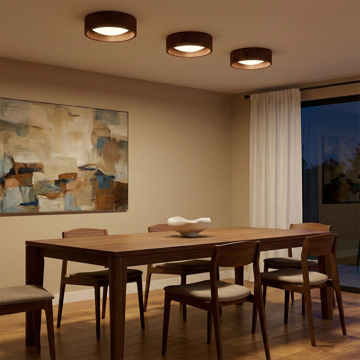 Tambo Flush Mount by Nova of California – view 3