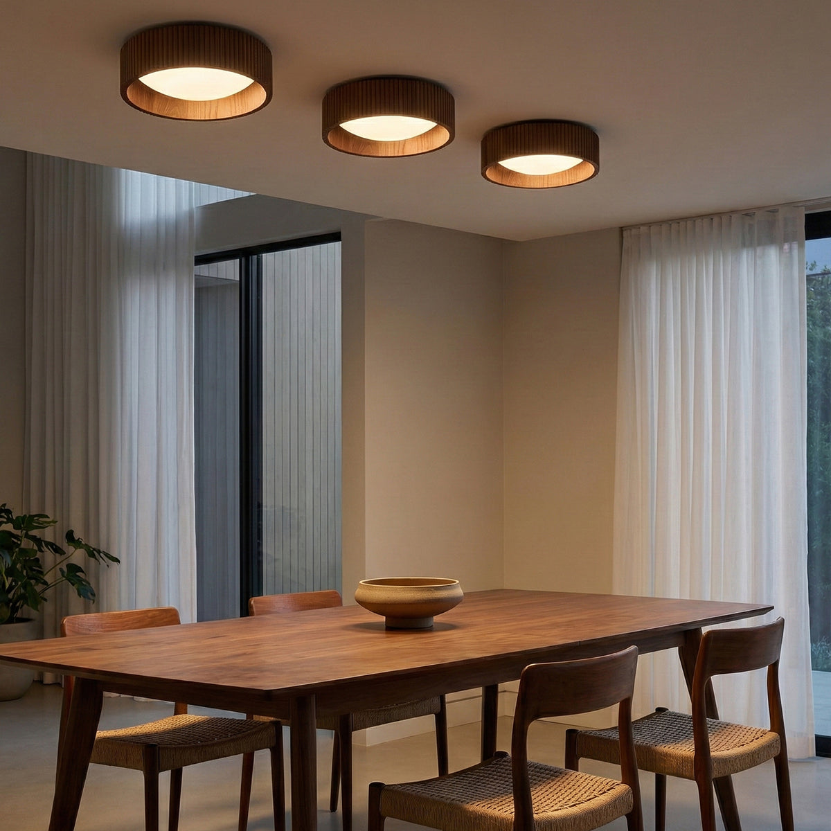 Tambo Flush Mount by Nova of California – view 4
