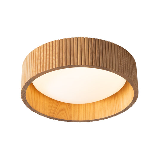 Tambo Flush Mount by Nova of California, Natural Wood – view 1