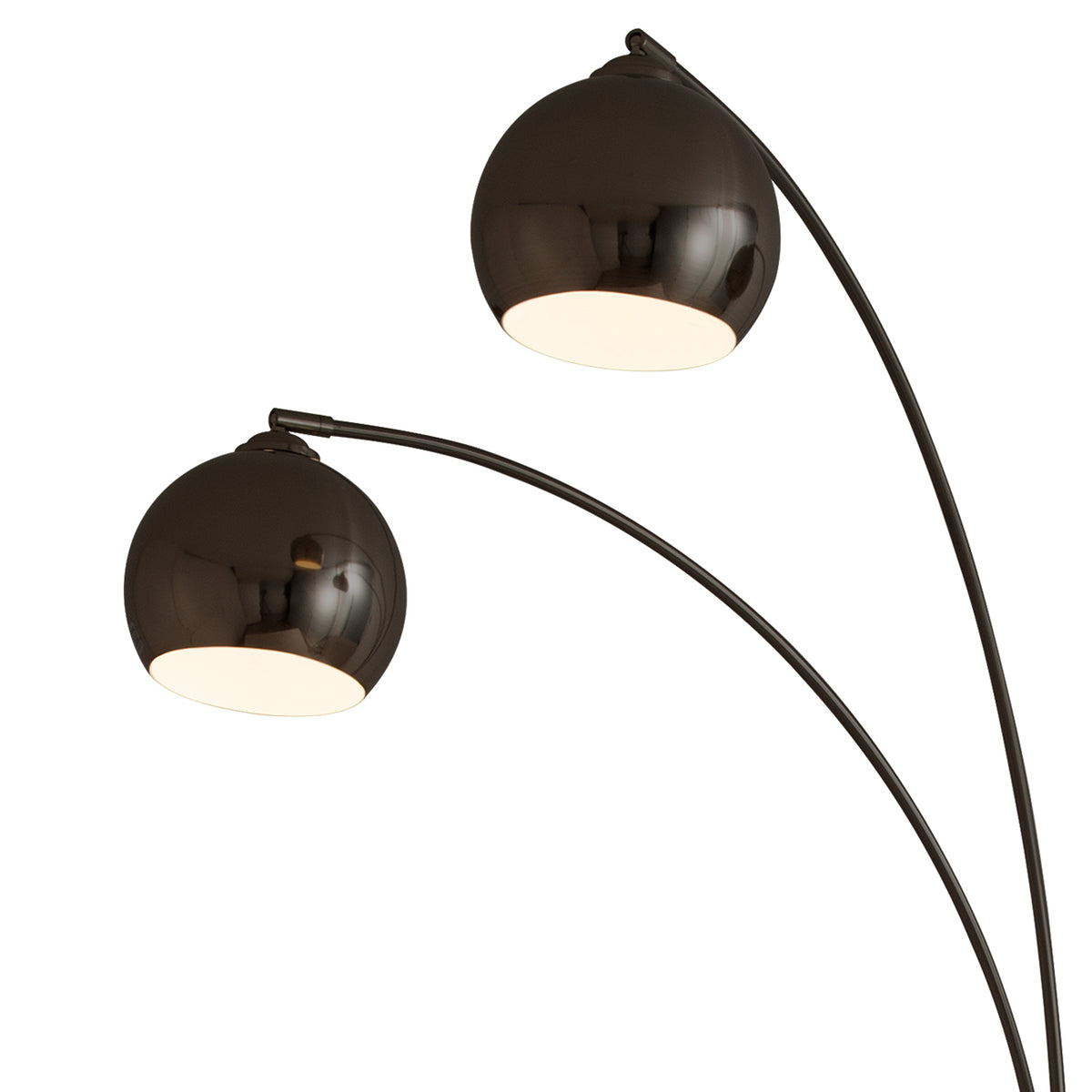 Original 1962 Triplet 3-Light Arc Floor Lamp by Nova of California – view 6