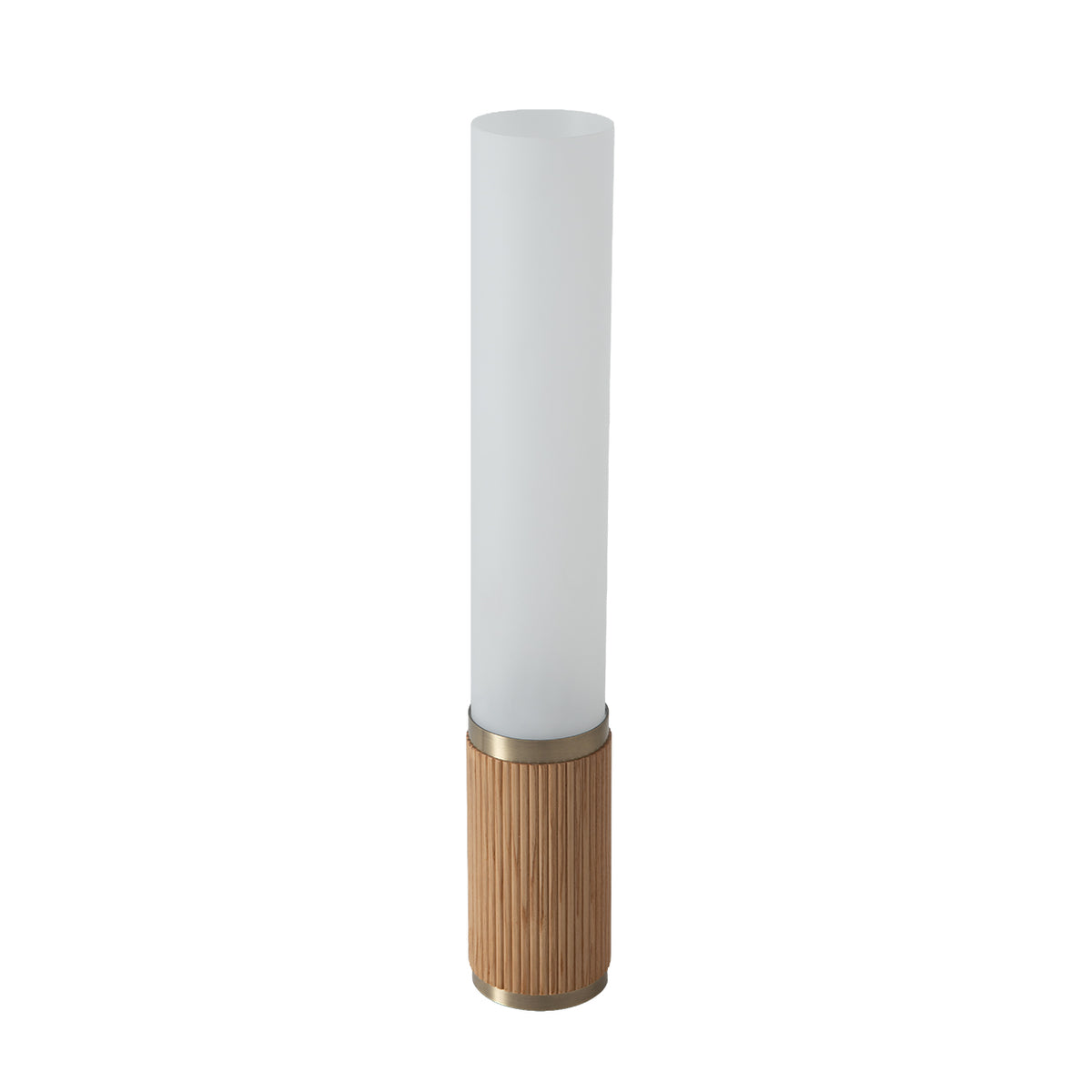Tambo Cylindro Accent Table Lamp, 29" by Nova of California, Natural Ash – view 1