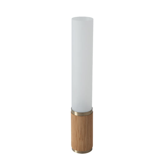 Tambo Cylindro Accent Table Lamp, 29" by Nova of California, Natural Ash – view 1