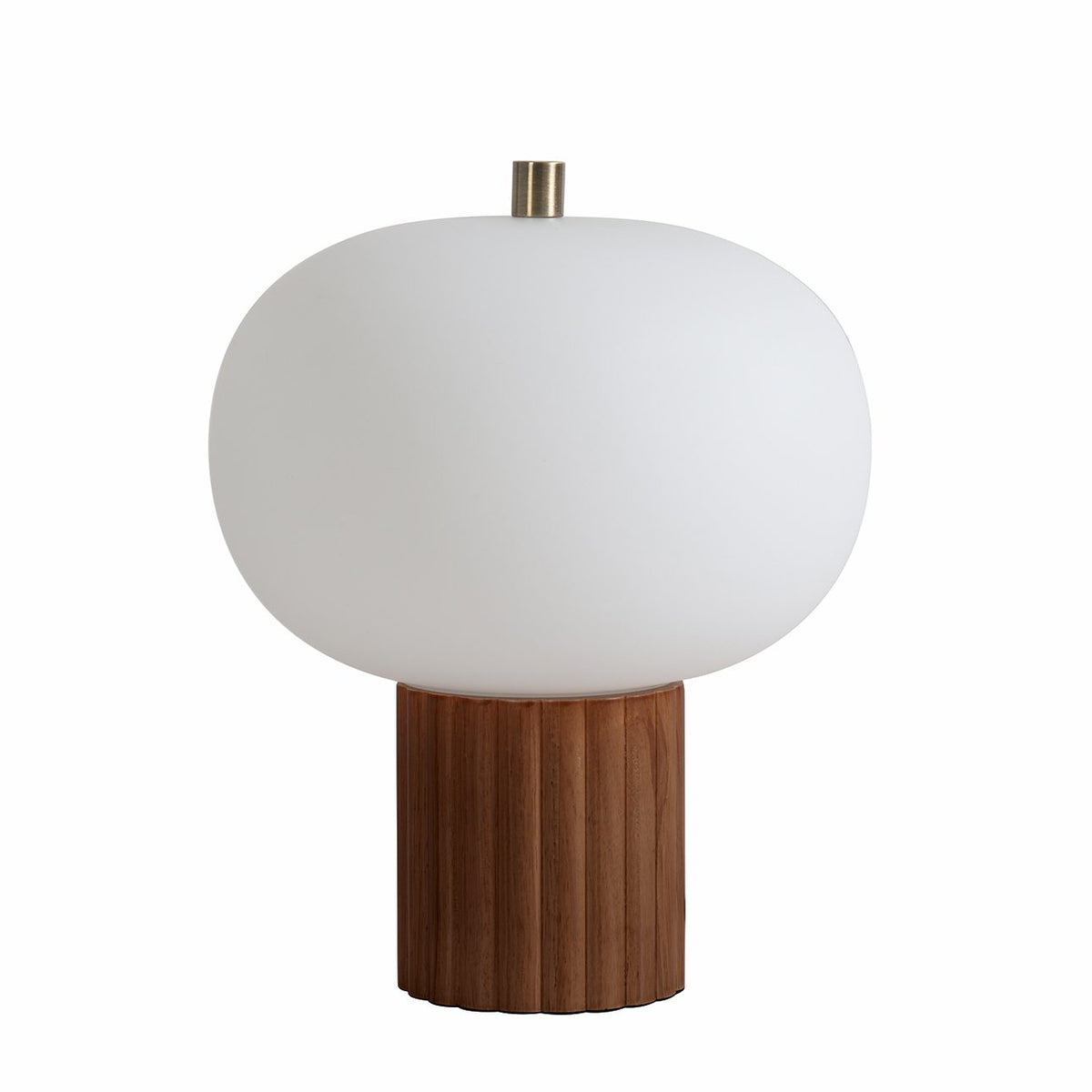 Tambo Accent Table Lamp by Nova of California, Dark Walnut – view 2