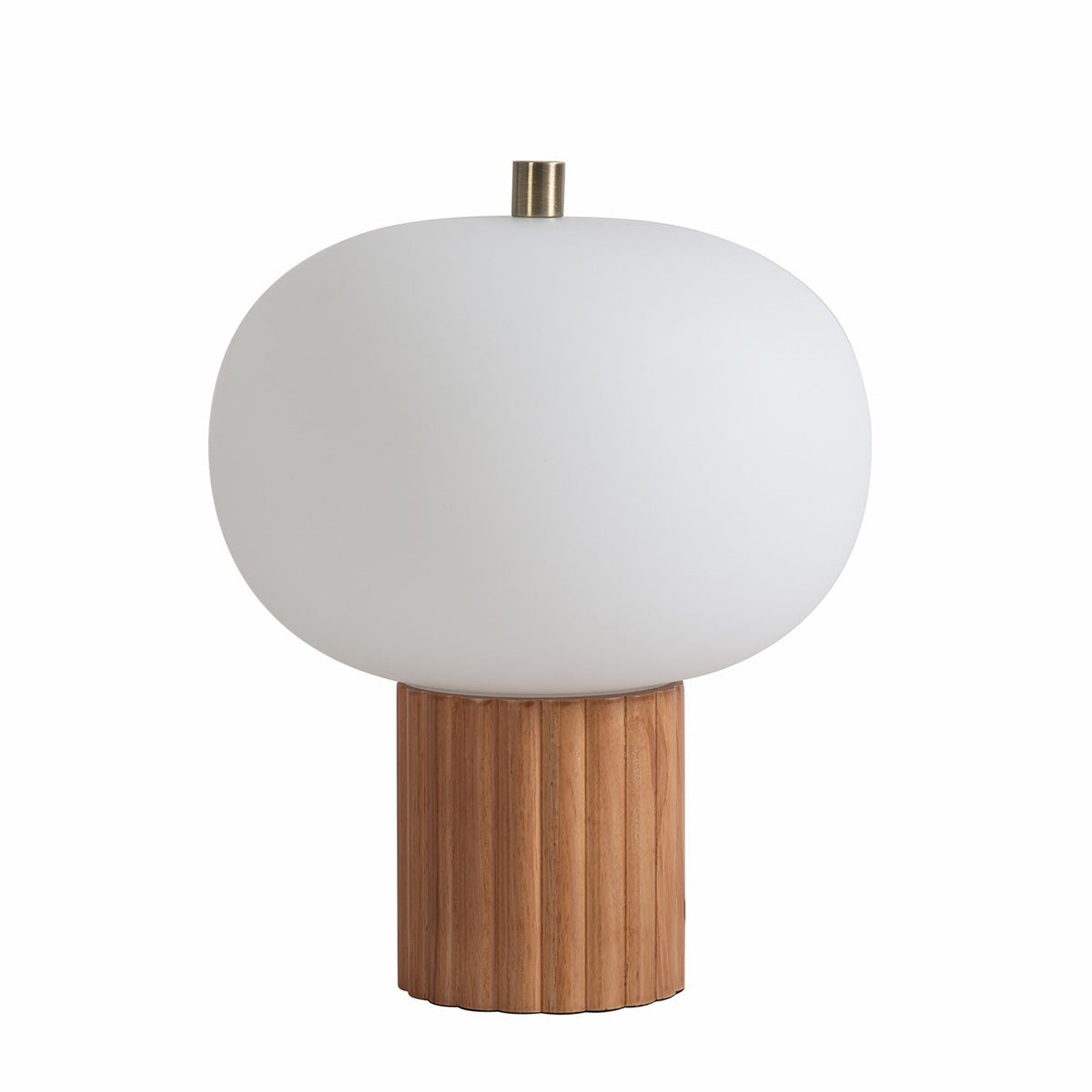 Tambo Accent Table Lamp by Nova of California, Natural Ash – view 1