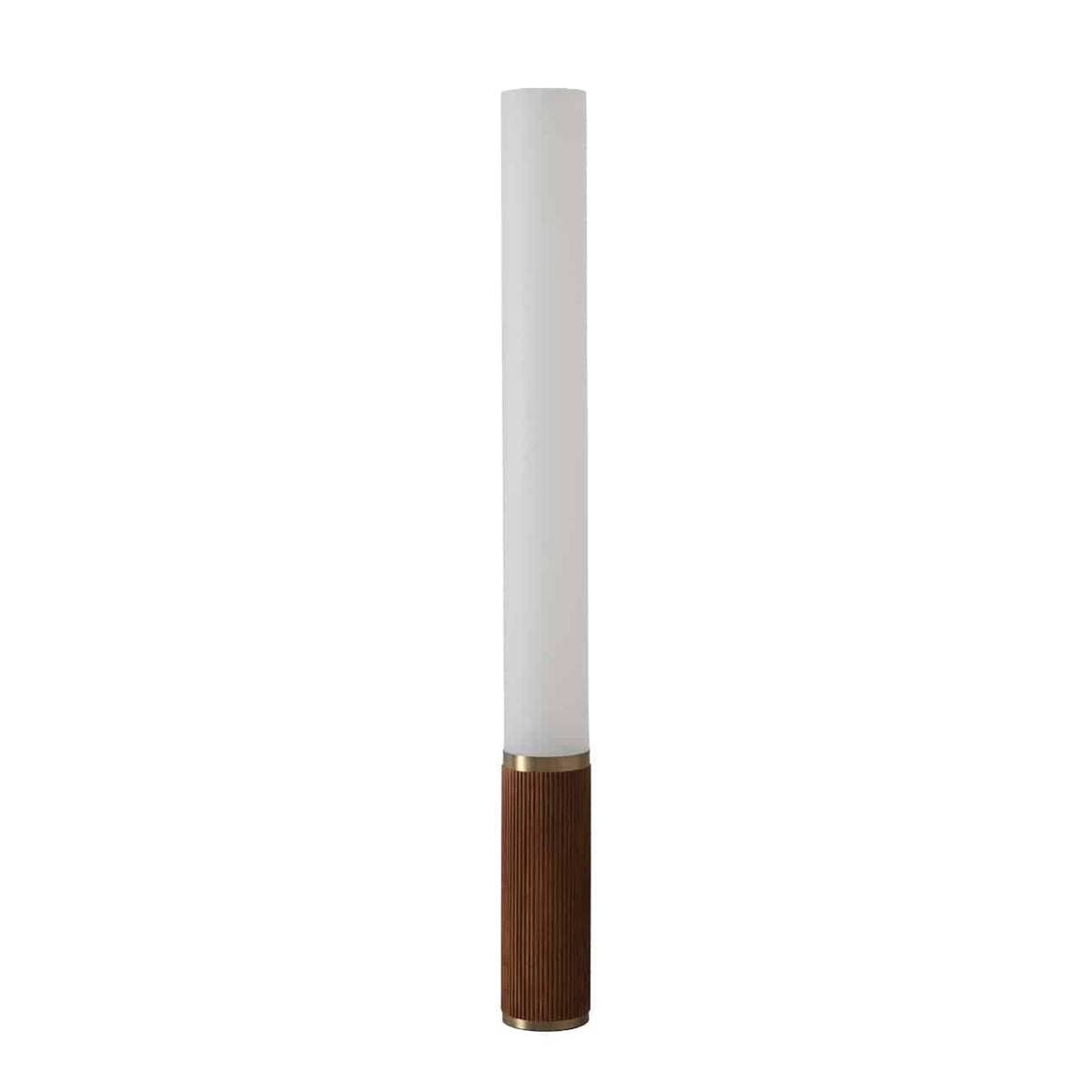 Tambo Cylindro Accent Floor Lamp, 60" by Nova of California, Dark Walnut – view 8