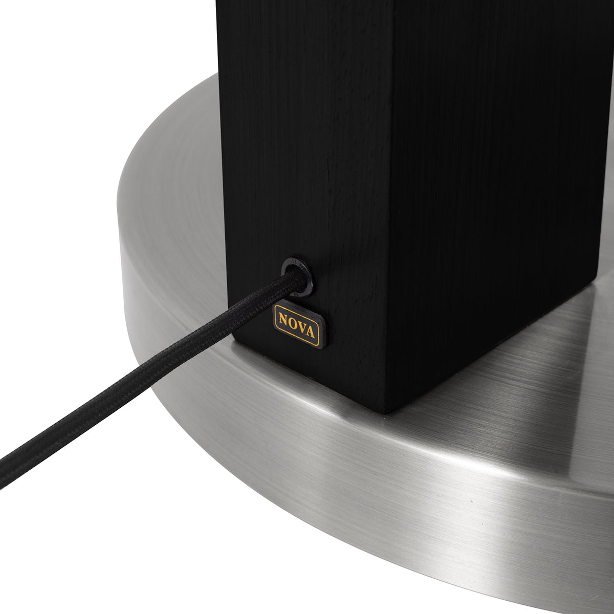 Taper 1 Light Arc Floor Lamp by Nova of California – view 11