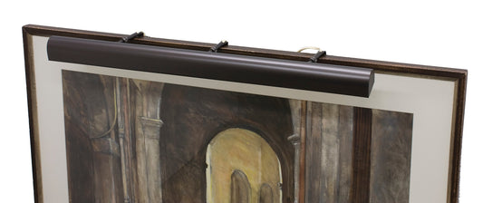 House of Troy Classic Traditional 36" Plug-In Picture Light in Mahogany Bronze