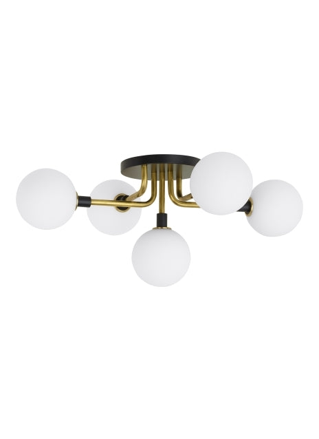 Ceiling Light 5 Globe Flush Mount LED by Visual & Comfort & Co