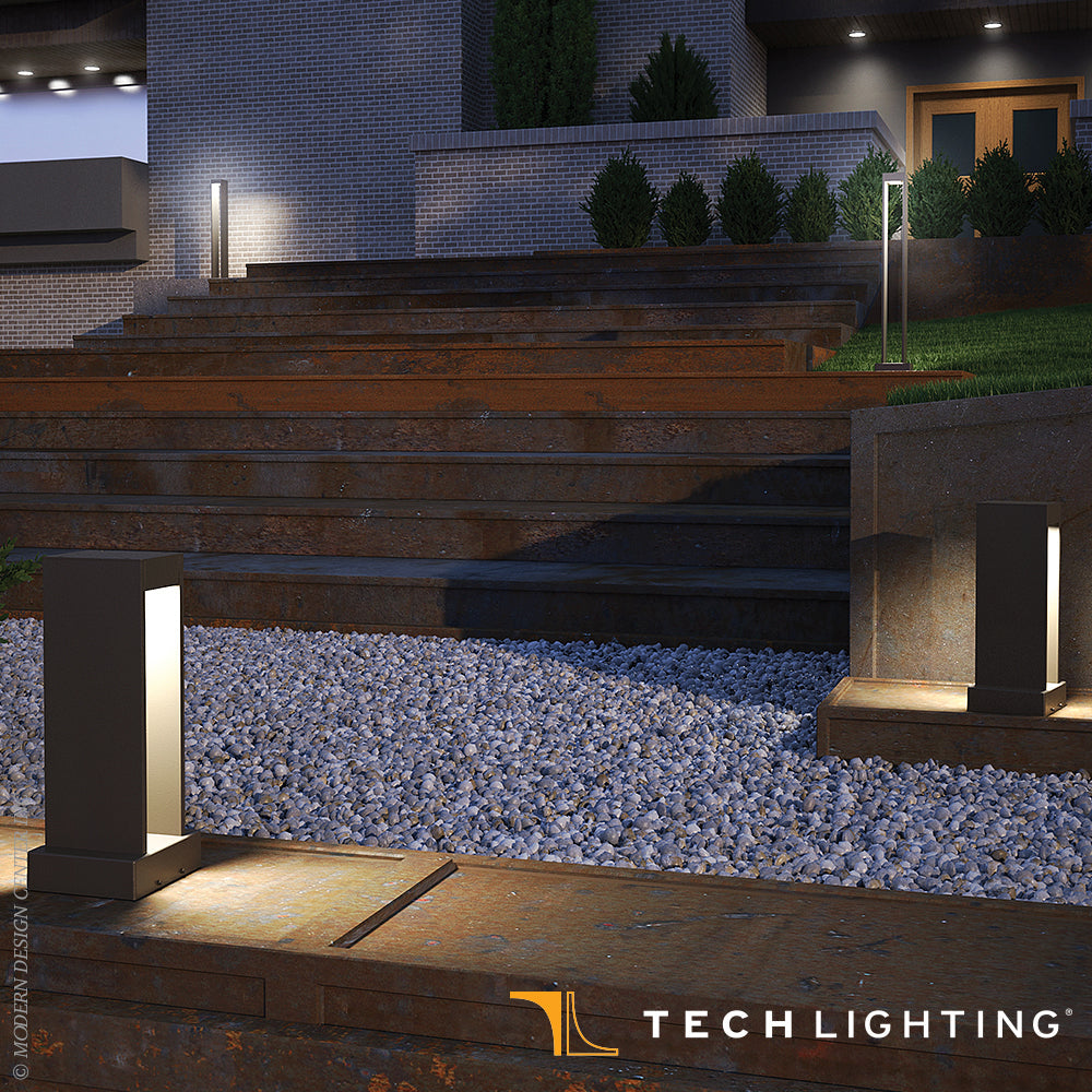 Visual Comfort Syntra Led Outdoor Path Charcoal