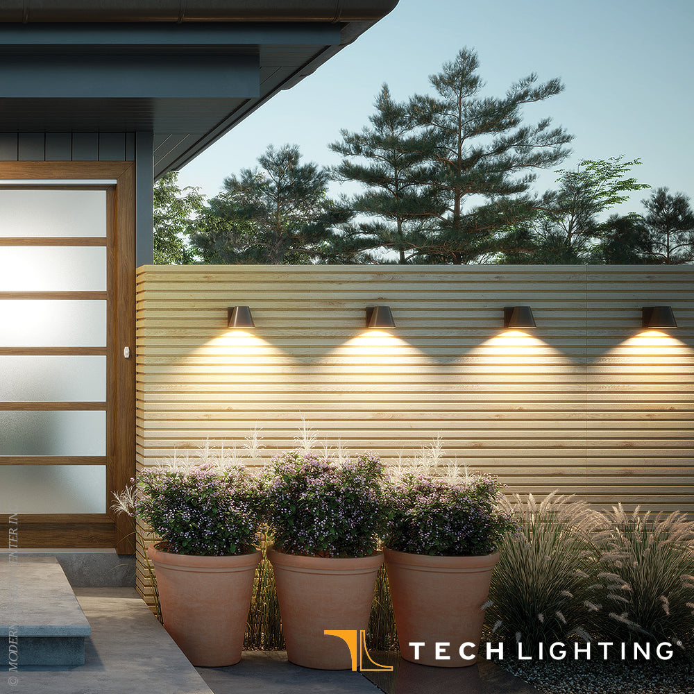 Bowman 6-inch LED Outdoor Wall Sconce by Visual & Comfort & Co