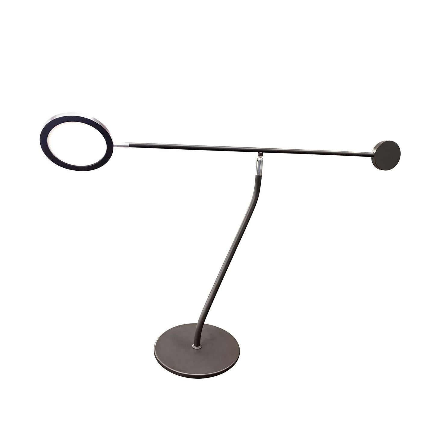 Table Lamp Black and Chrome by Finesse Decor TL-AS25-1B