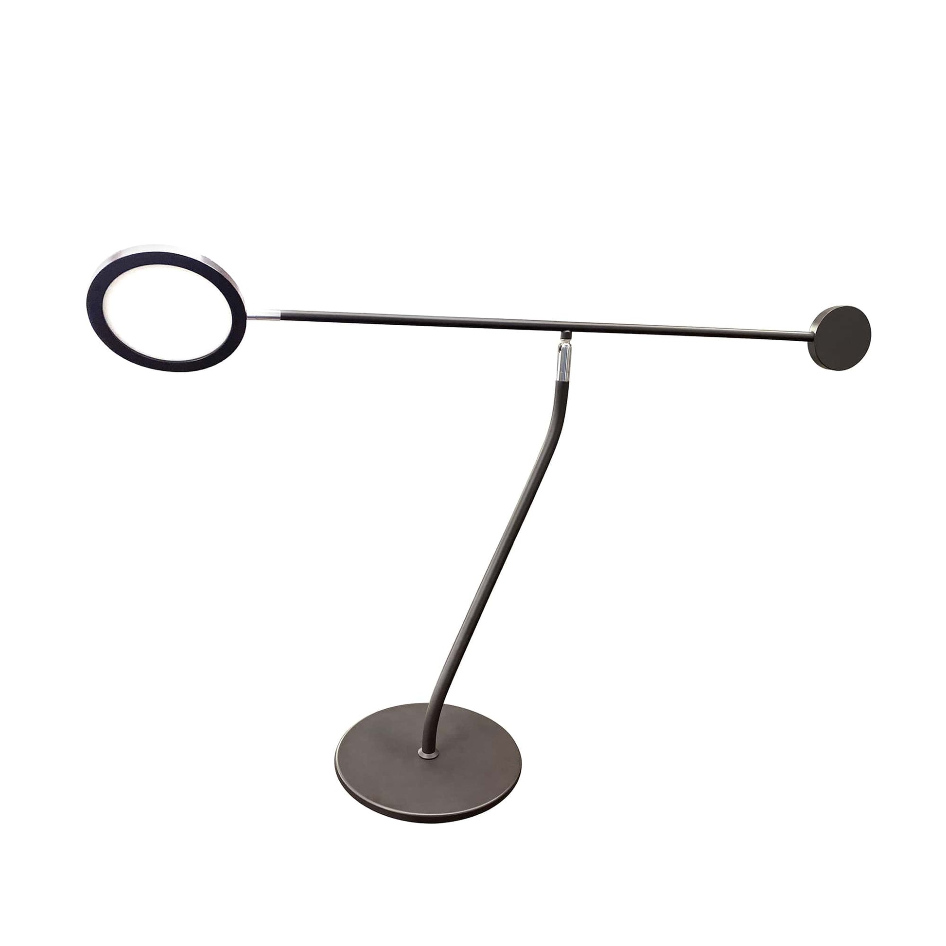 Table Lamp Black and Chrome by Finesse Decor TL-AS25-1B