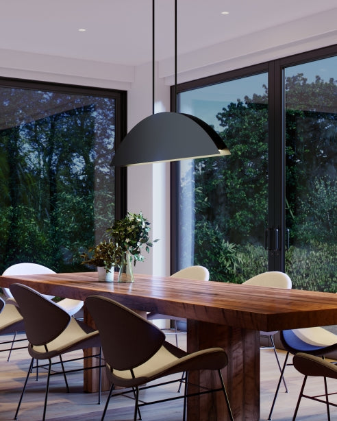 Bau 50-inch Linear LED Pendant Light by Visual & Comfort & Co