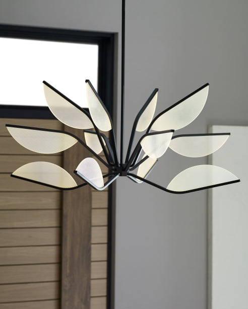 Belterra 38-inch LED Lotus Chandelier by Visual & Comfort & Co