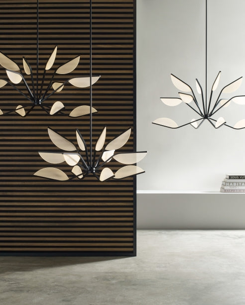 Belterra 48-inch Design Lotus Flower Chandelier by Visual & Comfort & Co