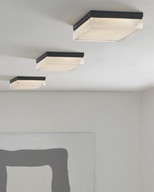 Boxie 9X9 LED Flush Mount Wet Rated Ceiling Light by Visual & Comfort & Co
