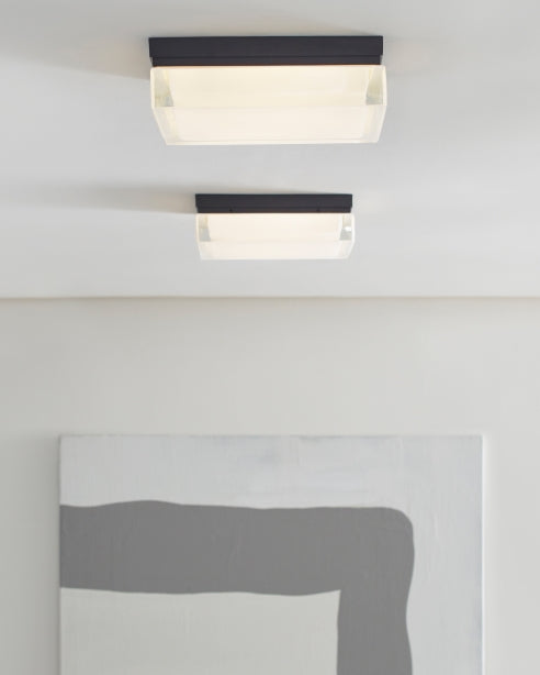 Boxie 9X9 LED Flush Mount Wet Rated Ceiling Light by Visual & Comfort & Co