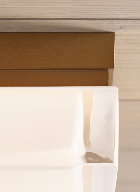 Boxie 9X9 LED Flush Mount Wet Rated Ceiling Light by Visual & Comfort & Co