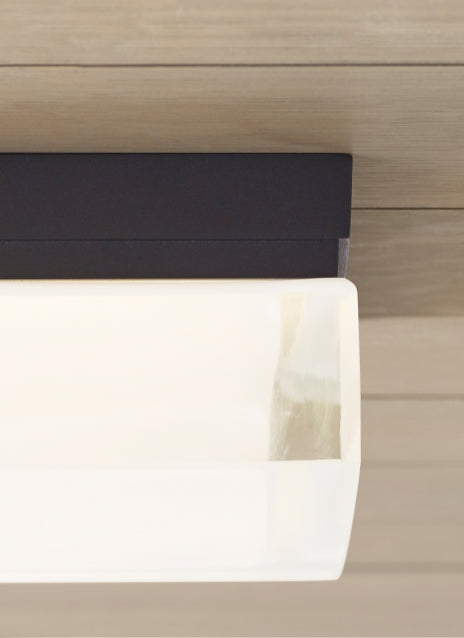 Boxie Large LED Outdoor Wall Ceiling by Visual & Comfort & Co