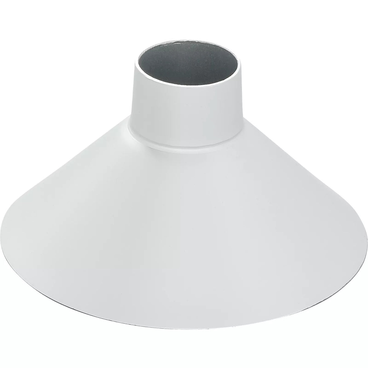 Visual Comfort Lil Wok Shade in Silver, installed or detail view