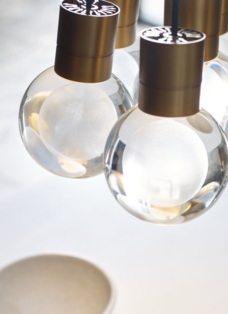 Visual Comfort Mina Led Pendant BLUE