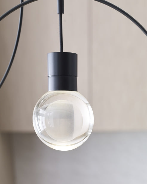 Visual Comfort Mina Led Pendant BLACK & WHITE