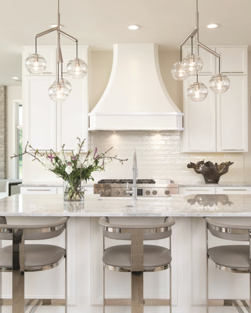 Sedona Glass Orb Chandelier by Visual & Comfort & Co