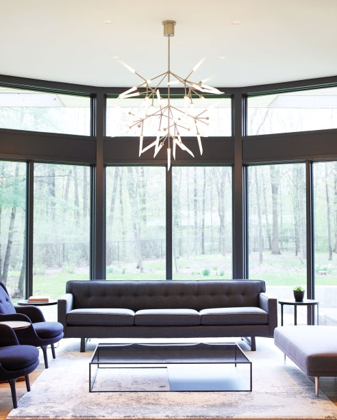 Spur Grande Chandelier by Visual & Comfort & Co