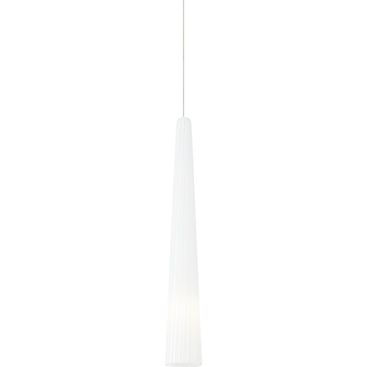 Visual Comfort Zenith in Large, White, on a white background