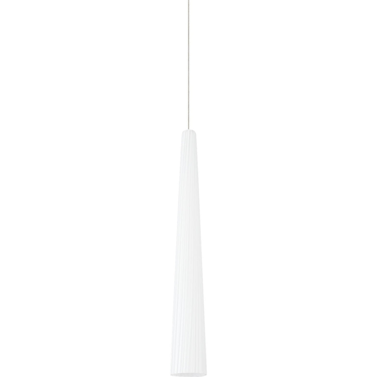 Visual Comfort Zenith Ribbed Glass Pendant from the Visual Comfort Modern Collection – view 3