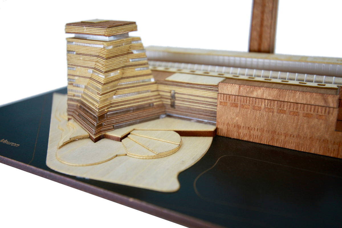 Little Building Co. Tate Modern – wooden model kit, photo 15