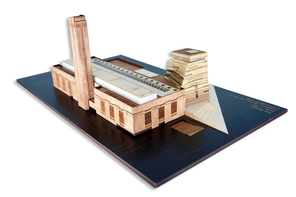 Little Building Co. Tate Modern – wooden model kit, photo 1