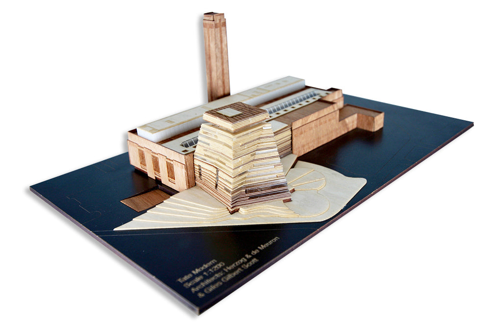 Little Building Co. Tate Modern – wooden model kit, photo 8