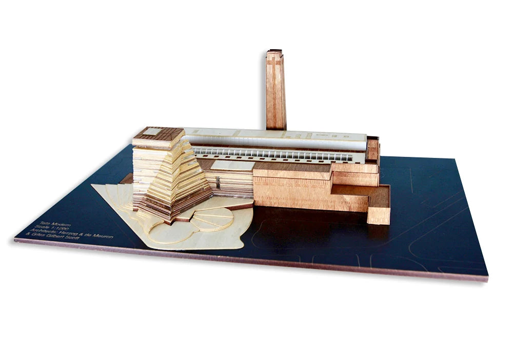Little Building Co. Tate Modern – wooden model kit, photo 9