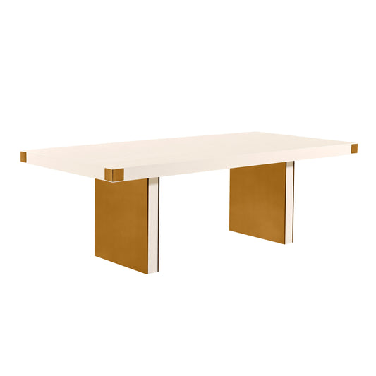 Selena 90 Ash Rectangular Dining Table by TOV Ihd68563