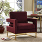 Avery Velvet Accent Chair by TOV S6304