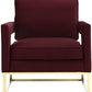 Avery Velvet Accent Chair by TOV A120