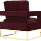 Avery Velvet Accent Chair by TOV A120