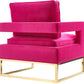 Avery Velvet Accent Chair by TOV A120